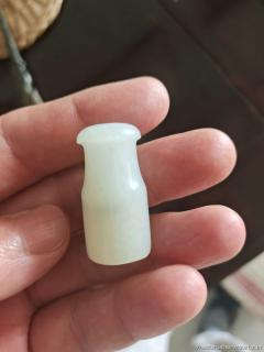 和田白玉烟嘴