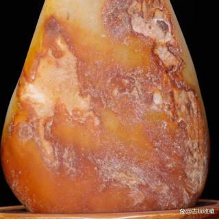 和田玉 原石摆件「旧藏」高18cm宽11.5cm厚4.9cm重1680g
