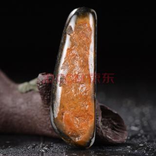 和田玉白玉细腻油润 罕见三色 珍品推荐 原料挂件 37克 钰石缘